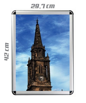1354 Snap frame round A3 cm 30 x 42 