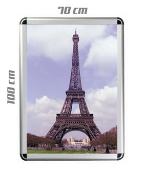 1349 Snap frame round B1 cm 70 x 100 