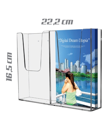 TU6010 Leaflet pockets 1/3 di A4 (x2)