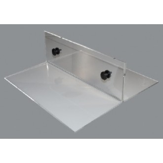 RT08 - Portapannelli perspex rettangolo mm 8