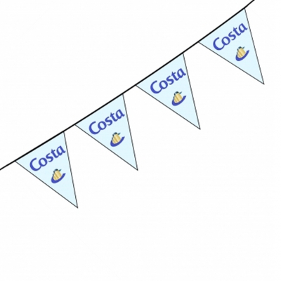 2536 Filare bandierine triangolari