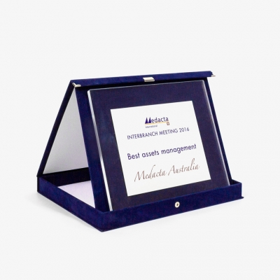 TC20 - Targa celebrativa con astuccio