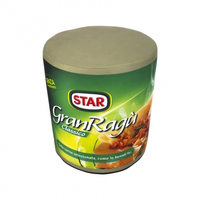 PF03 Pouf cilindro stampato