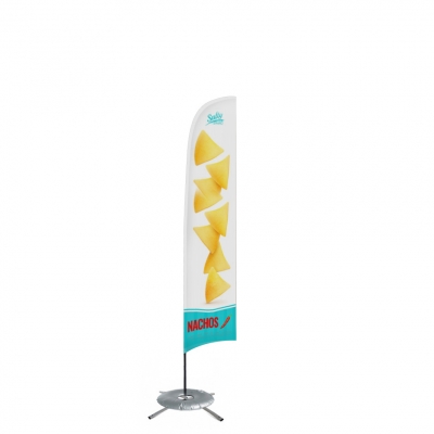 HS340 Aluminium pole vela M 