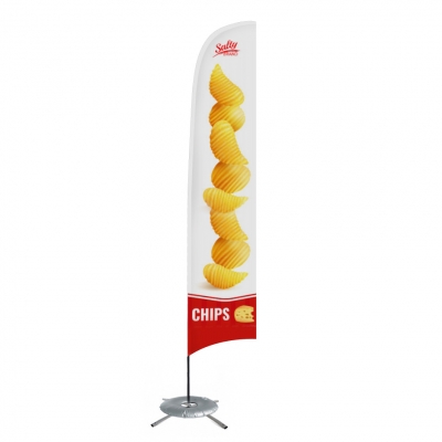 HS435 Aluminium pole vela L