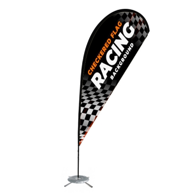 HS435 Aluminium pole goccia L