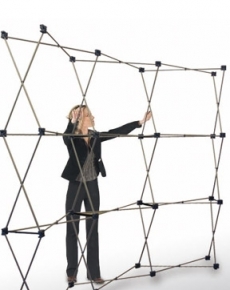 1080 Pop-Up Wall magnetico curvo Medium