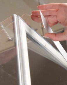 TUN4A4 Window snap frame A4 bifacciale cm 21 x  30