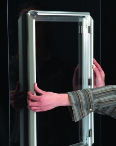 TUN4A4 Window snap frame A4 bifacciale cm 21 x  30