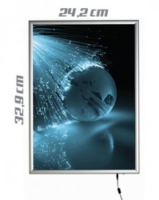 TU1062 Cornice retroilluminata LED A4
