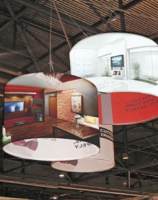 4960 Suspension sign circle 180