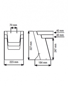 TU3000 - Multiple dispensers A4 da tavolo 