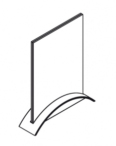 TUG0A5 Menù holder arc A5