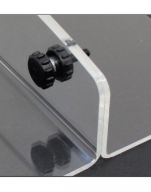 RT05 Portapannelli perspex rettangolo mm 5