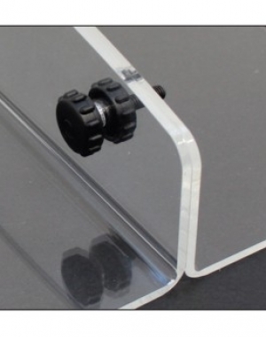 RT08 - Portapannelli perspex rettangolo mm 8