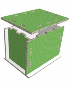 CT20356 Honeycomb board box