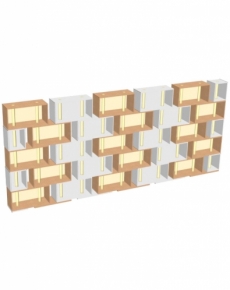CT10252 Dividing Wall with Boxes