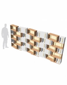 CT10252 Dividing Wall with Boxes