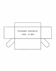 0119 Tovaglia conferenza tavolo 140x80