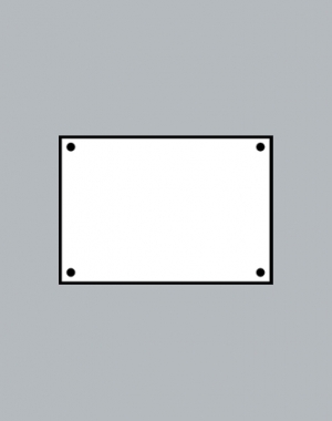 T3021 Targa in Plexi 30 x 21 