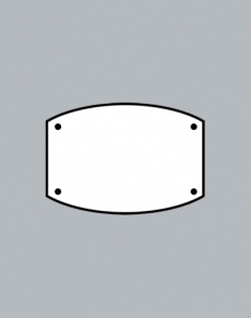 T3021 Targa in Plexi 30 x 21 