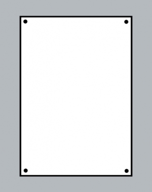 T5035 Targa Plexi  50 x 35 