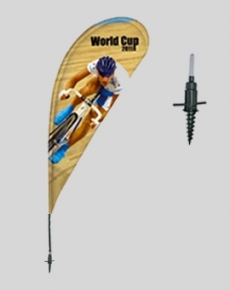 HS340 Aluminium goccia M