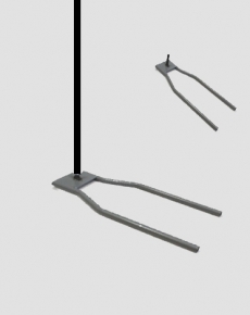 HS340 Aluminium pole vela M 