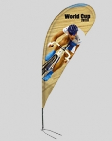 HS435 Aluminium pole goccia L
