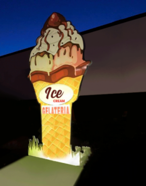 TD18 - Totem in D-Bond bifacciale