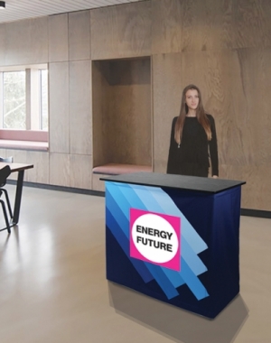 1620 Desk Tessile con trolley