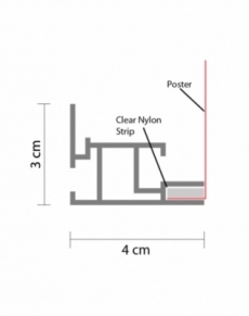 LB42 Cornice LED cm. 150x70