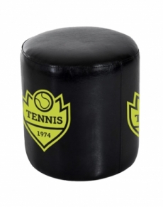 PF05 Pouf cilindro ecopelle
