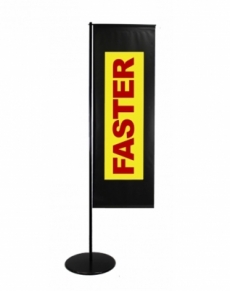 1084 Indoor flag bifacciale