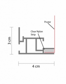 LB46 Cornice LED cm.150x200