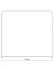 UNTBS8-Frame tubolre 250 diritto