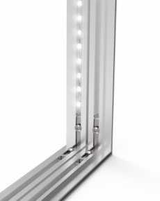 LB02 Box LED da parete 150x200